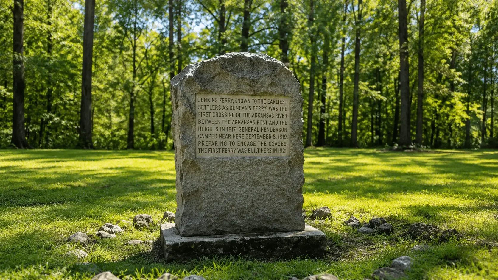Featured view of Jenkins Ferry Battleground State Park in Leola, Arkansas