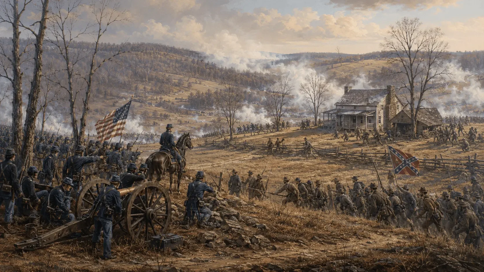 Featured view of Pea Ridge National Military Park in Garfield, Arkansas