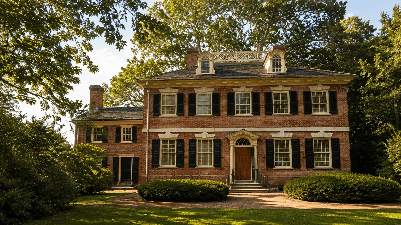 Featured view of Corbit-Sharp House in Odessa, Delaware