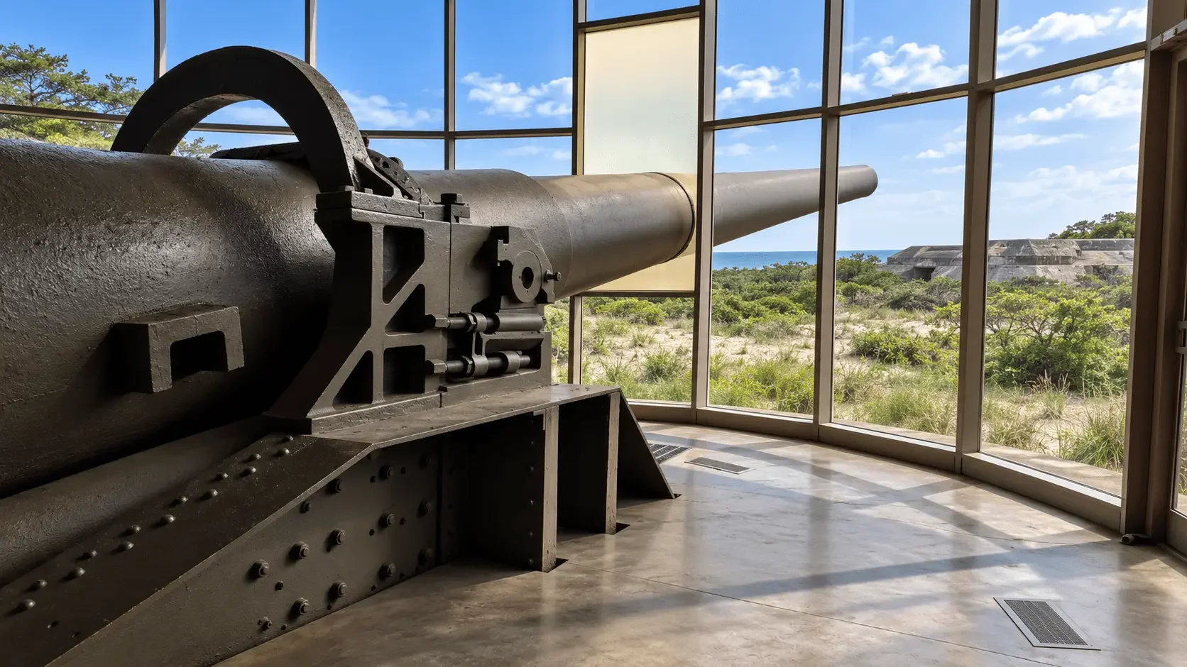 Featured view of Fort Miles Museum and Historical Area in Lewes, Delaware