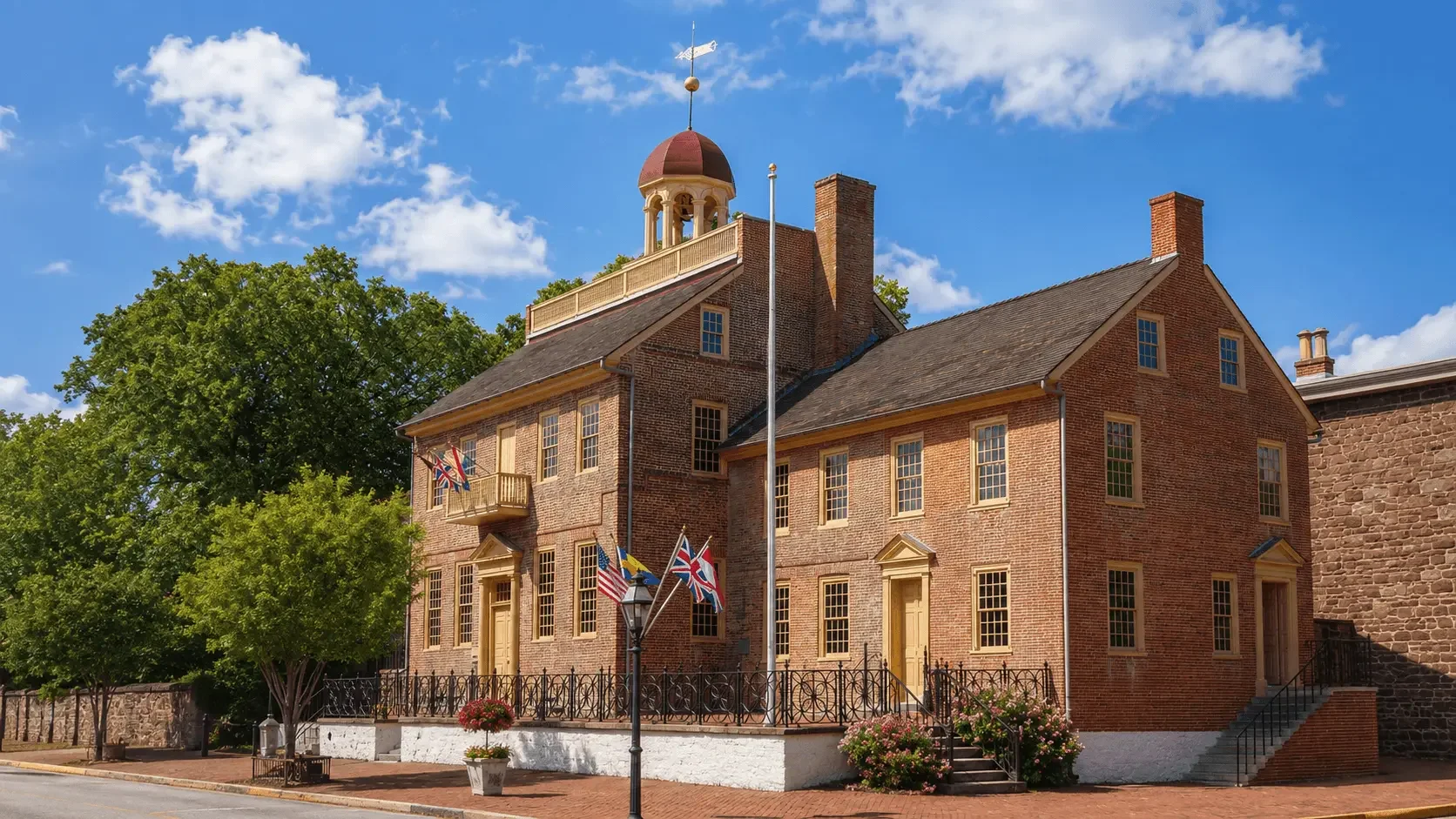 Featured view of New Castle Court House Museum in New Castle, Delaware