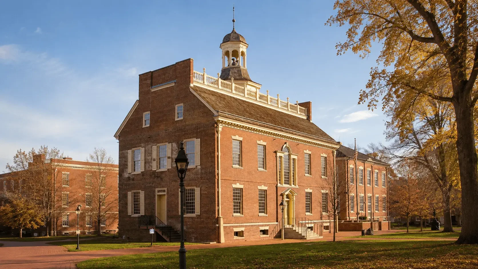 Featured view of The Old State House in Dover, Delaware