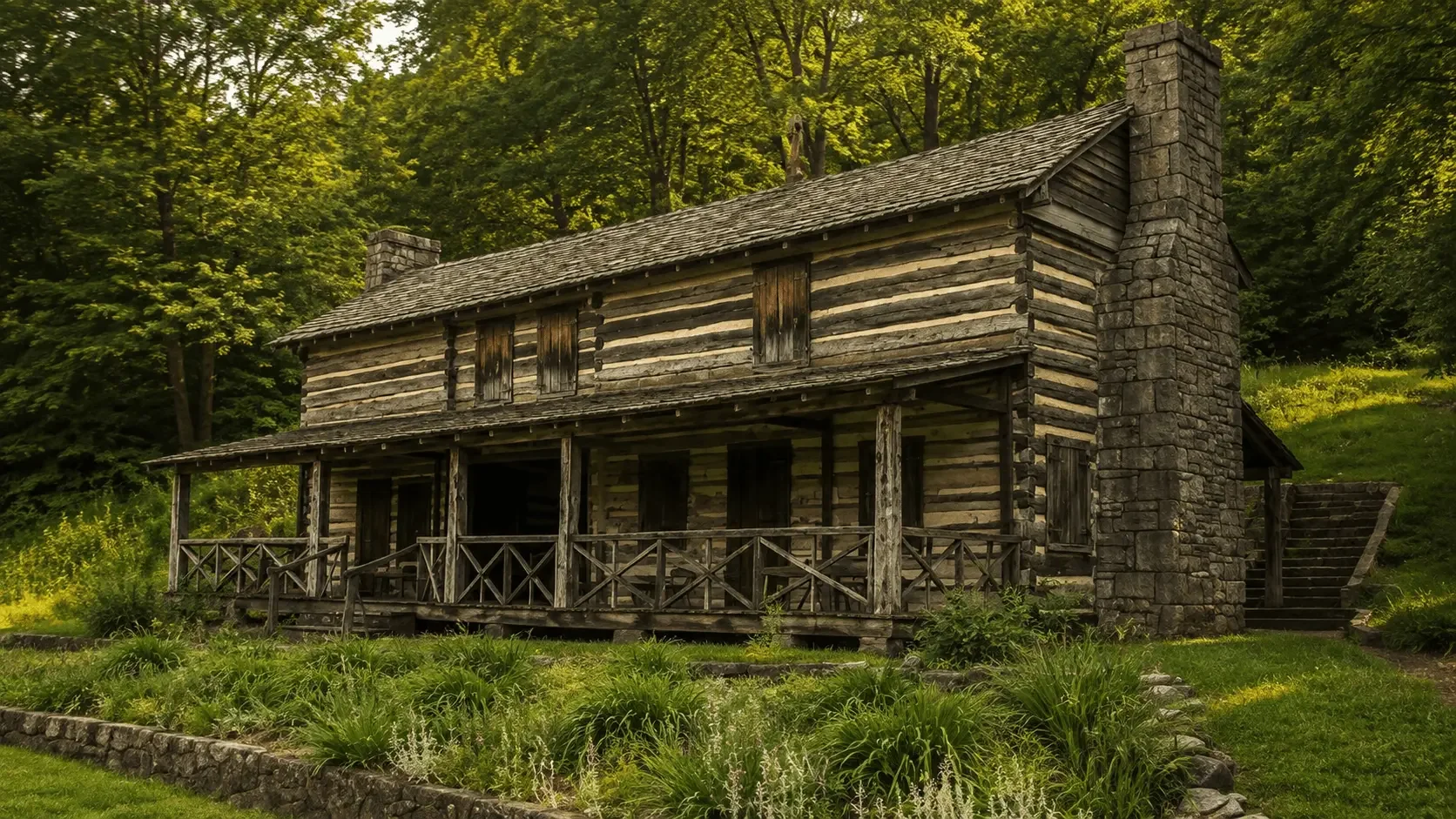 Featured view of Chief John Ross House in Rossville, Georgia