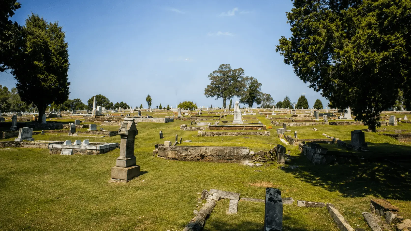 Featured view of South-View Cemetery in Atlanta, Georgia