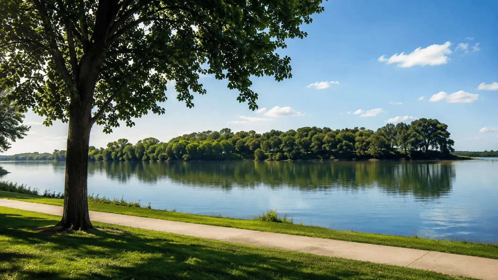 Featured view of Lewis and Clark State Park in Onawa, Iowa
