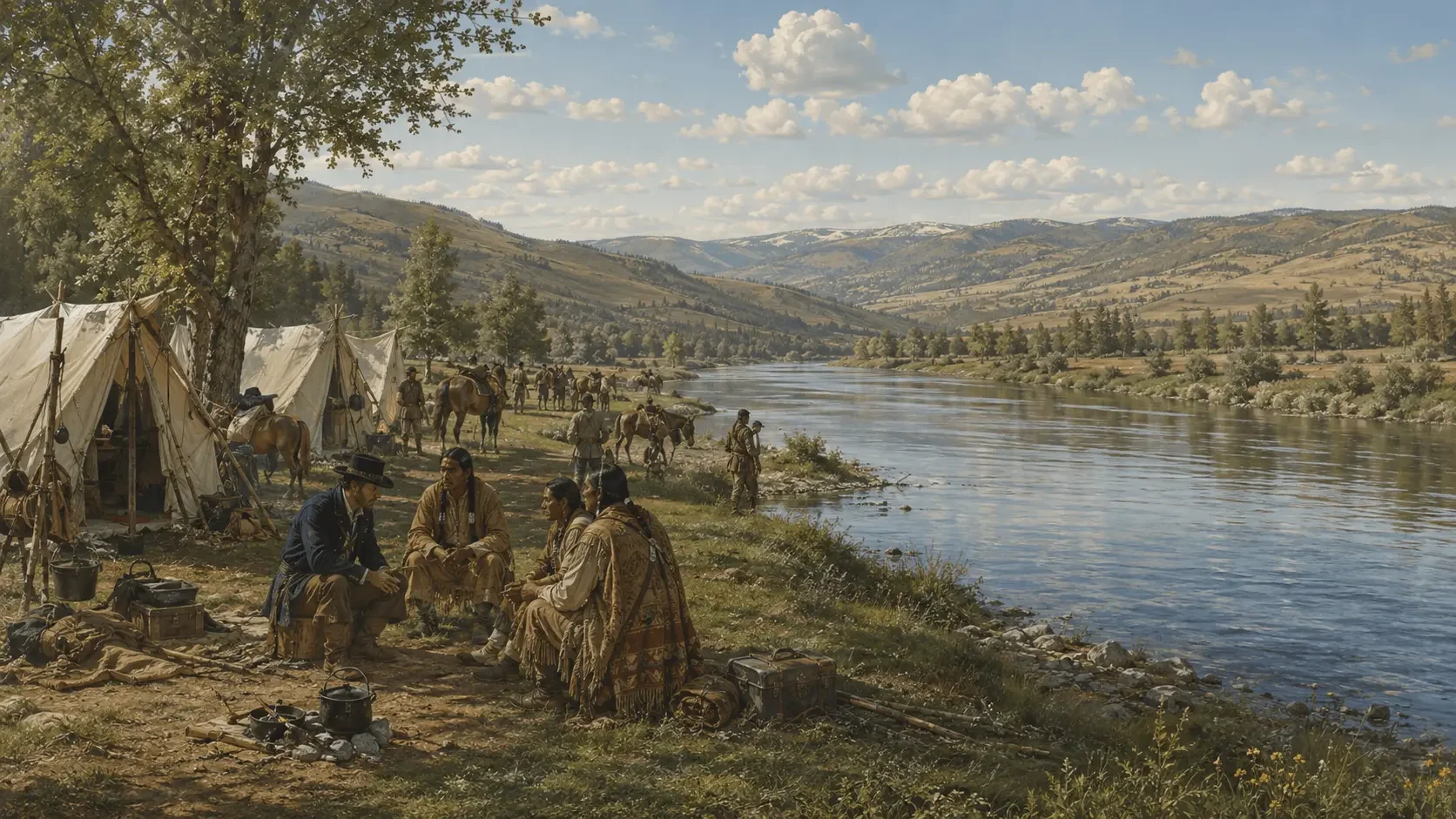 Featured view of Lewis and Clark Long Camp in Kamiah, Idaho