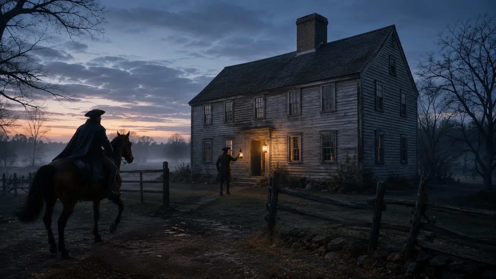 Featured view of Hancock-Clarke House in Lexington, Massachusetts