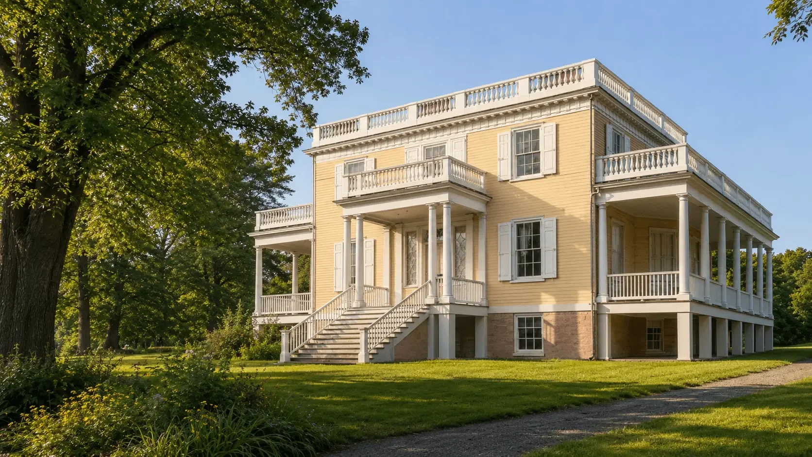 Featured view of Hamilton Grange National Memorial in New York, New York