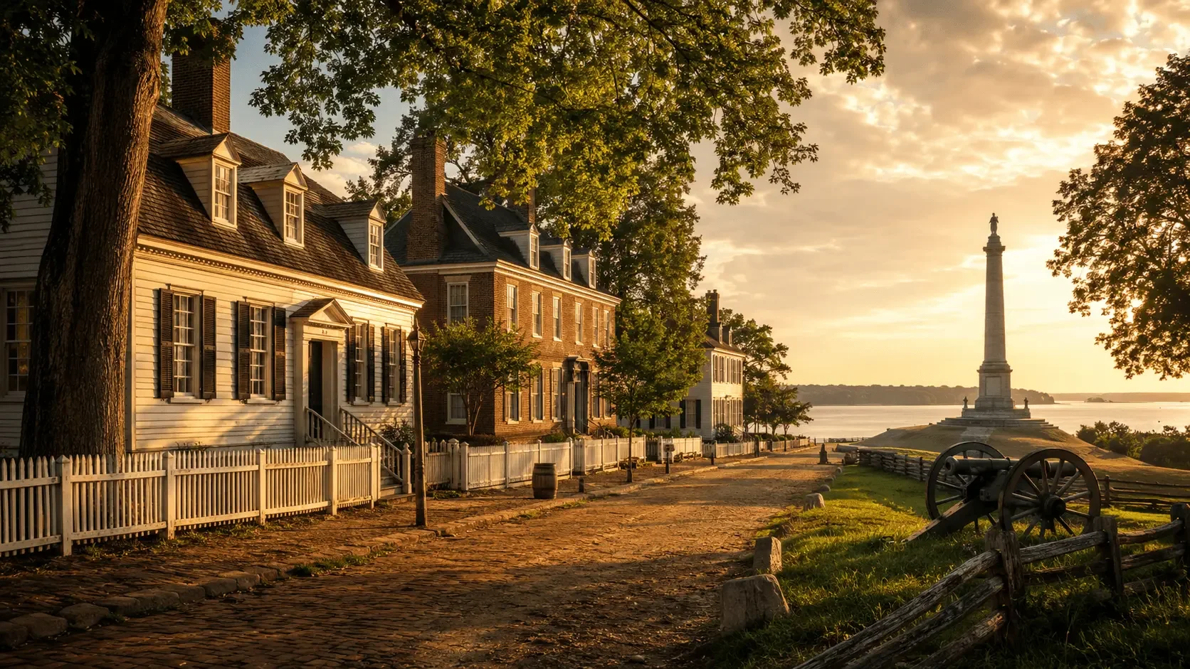 Featured view of Historic Yorktown in Yorktown, Virginia