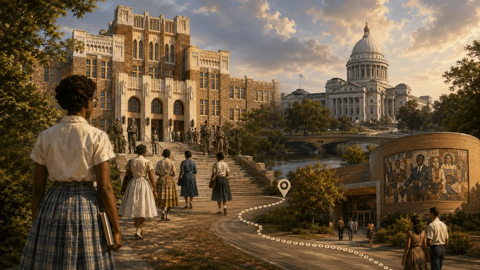 Featured view for Little Rock: From Segregation to Civil Rights